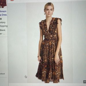 Ulla Johnson Samara Celestial dress SZ 6 new with tags chiffon.